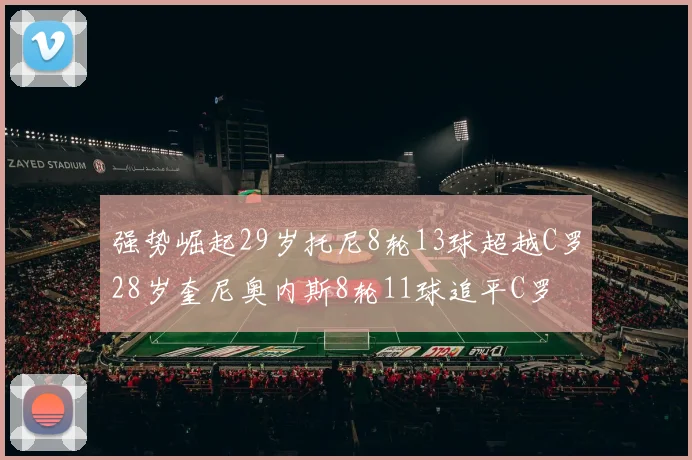 强势崛起29岁托尼8轮13球超越C罗28岁奎尼奥内斯8轮11球追平C罗